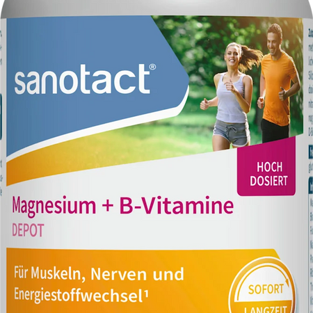 Sanotact Magnésium 500 Vitamines B – Mubina Essence