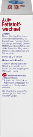 Mivolis Aktiv Fettstoffwechsel Capsules