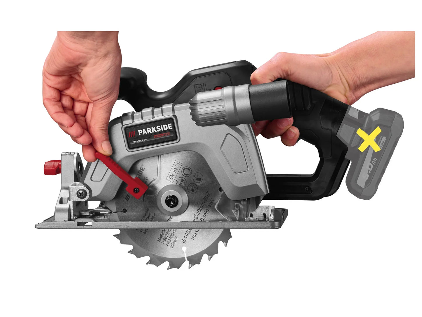 Scie Circulaire Sans Fil Parkside 12 V – Modèle PHKSAP 12 A1 (appareil seul