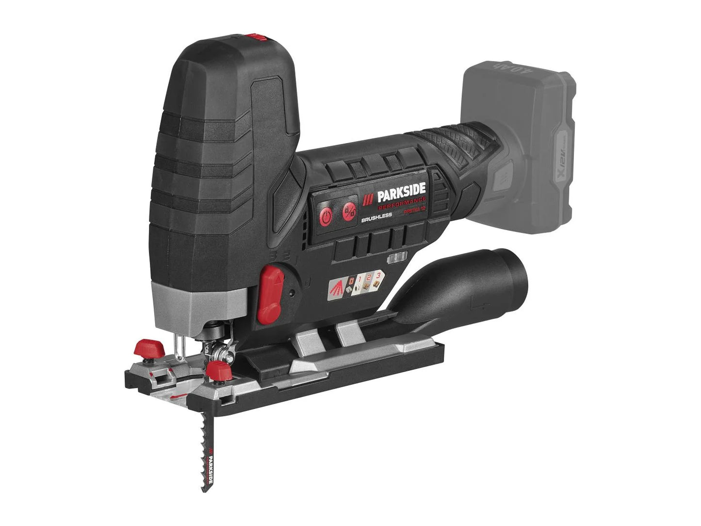 Scie Sauteuse Sans Fil Parkside PERFORMANCE 12 V – Modèle PPSTKA 12 A1 (Appareil Seul)