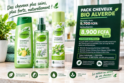 Pack Cheveux Bio Alverde