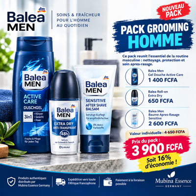 Pack Grooming Homme