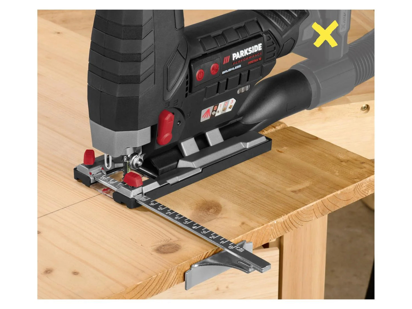 Scie Sauteuse Sans Fil Parkside PERFORMANCE 12 V – Modèle PPSTKA 12 A1 (Appareil Seul)