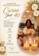 Carine wird 40