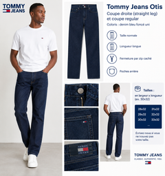 Tommy Jeans Otis Jean droit regular bleu foncé