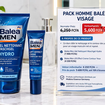 Pack Homme Baléa Visage