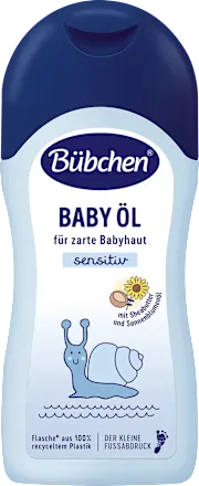 HUILE POUR BÉBÉ BÜBCHEN SENSITIV  Soin Nourrissant, Nettoyant et Apaisant • Qualité Allemagne 🇩🇪