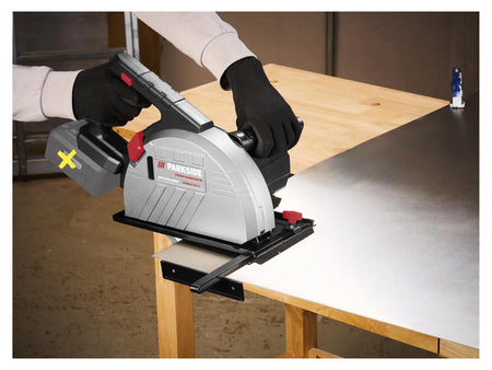 Scie circulaire métal sans fil Parkside PERFORMANCE 20 V – Modèle PPMSA 20-Li A1 (appareil seul)