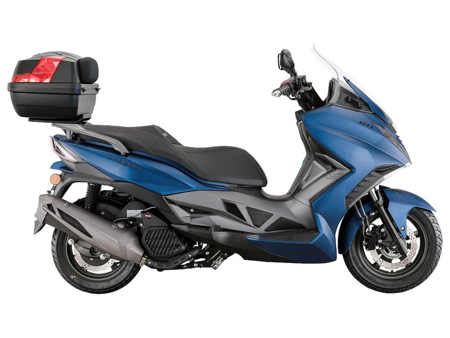 🏍️ Scooter Sport Cruiser 125cc 95 km/h Essence EURO 5 + Topcase (Original Allemagne)