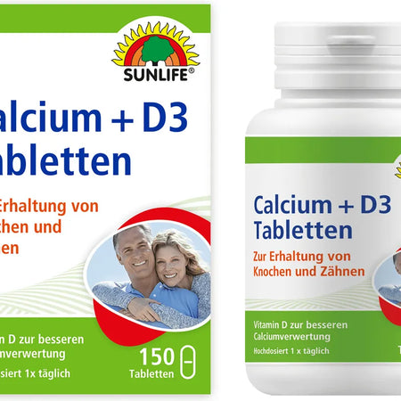 Sunlife Calcium 400mg Vitamine D3 – Mubina Essence