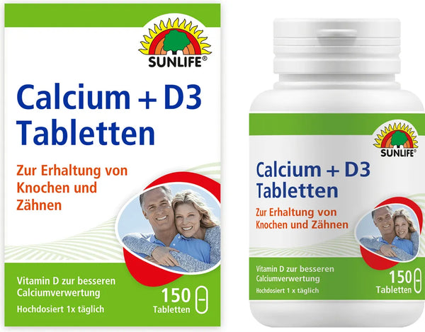 Sunlife Calcium 400mg Vitamine D3 – Mubina Essence