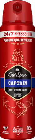 Old Spice Captain Déodorant Spray