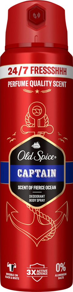 Old Spice Captain Déodorant Spray