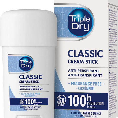 Triple Dry Déodorant Stick Classic