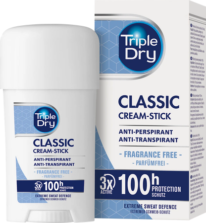 💪 Triple Dry Anti-Transpirant Deostick Classic — Protection extrême contre la transpiration