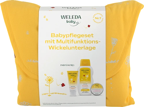 Coffret Cadeau WELEDA Baby Soins à la Calendula (4 pièces) - Mubina Essence Germany