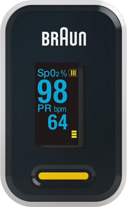 📈 Braun Pulsoximeter 1 — Appareil pour mesurer l’oxygène dans le sang