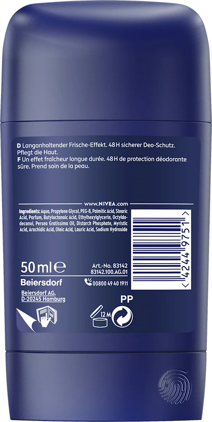💪 NIVEA MEN Deostick Fresh Active — Soin fraîcheur pour hommes