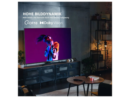 📺 JVC LT‑VUQ3455 QLED TiVo Smart TV 4K UHD — Téléviseur intelligent haute performanc