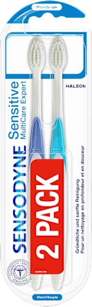 Sensodyne Multicare Expert Lot de 2 Brosses à Dents Souples - Sensitive (Weich)