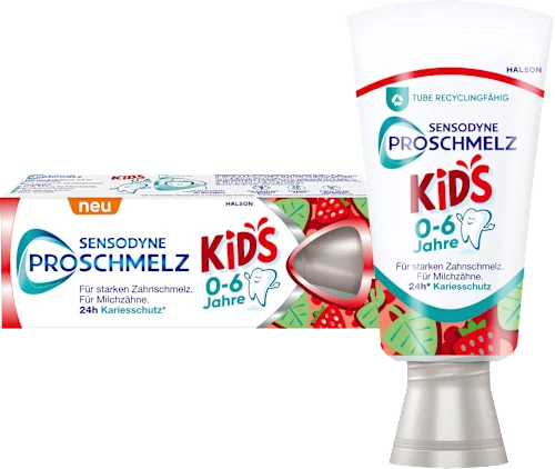 Sensodyne ProSchmelz Kids Protection Émail & Caries - Enfants 0 à 6 ans (50ml)