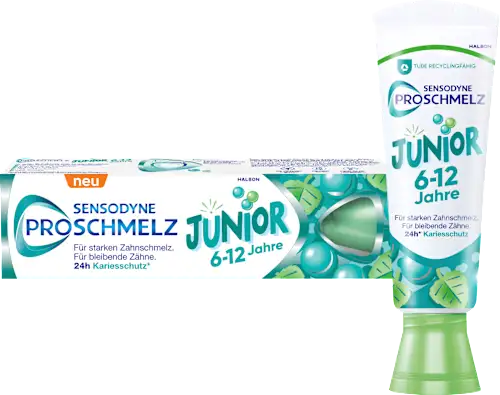 Sensodyne ProSchmelz Junior Protection Émail &amp; Caries - Enfants 6 à 12 ans (50ml)