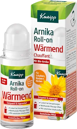 KNEIPP ROLL-ON CHAUFFANT  À l'Arnica Bio – Soulagement Rapide des Tensions (50ml)