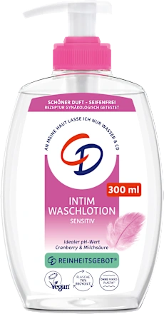 CD INTIM WASCHLOTION  Soin à l'Extrait de Canneberge (250 ml)