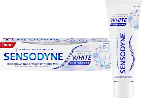 Sensodyne Advanced White Dentifrice Blancheur - Protection Dents Sensibles (75ml)