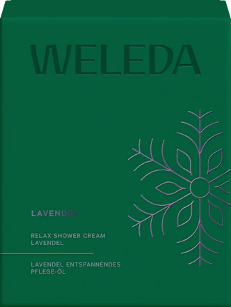 Coffret Cadeau Weleda Duo Relaxation Lavande - Huile et Crème de Douche