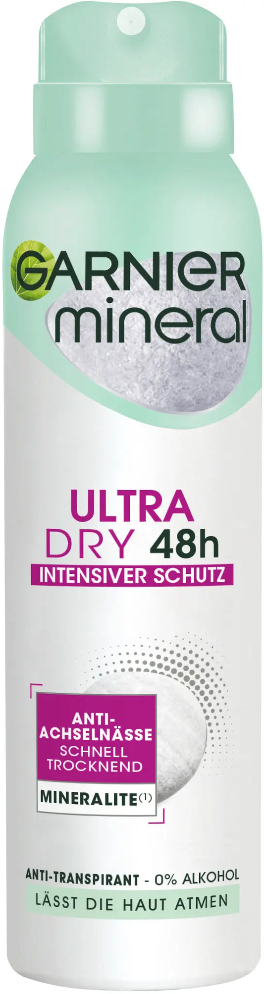 Déodorant Spray Mineral Ultra Dry Protection 48 Heures et Anti Humidité Intense