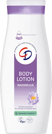 CD BODYLOTION WASSERLILIE  Extrait de Nénuphar (400 ml)