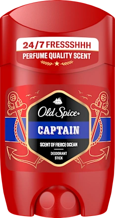 Old Spice Deostick Captain Parfum Frais de l'Océan et Bois de Santal (50ml)