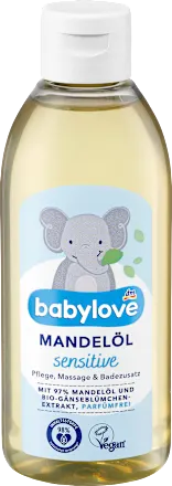babylove Huile d’amande Sensitive – 250 ml