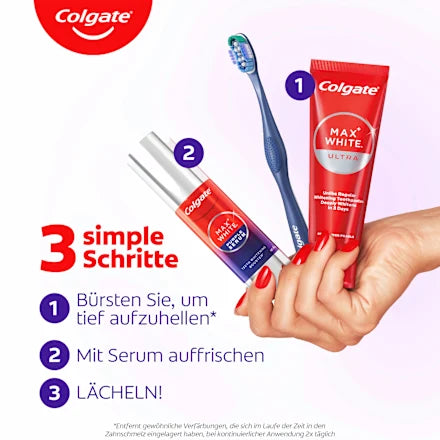 Colgate Max White Purple Dentifrice