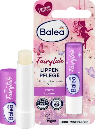 Soin des Lèvres Balea "Fairytale"  Édition Limitée - Parfum Enchanté (4,8g)
