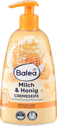 Balea Crème Savon Lait &amp; Miel – 500 ml