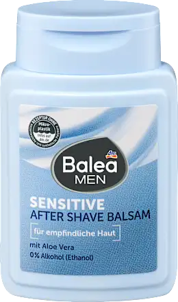 Balea MEN After Shave Balsam Sensitive  Baume Après-Rasage à l'Aloé Vera (100ml)