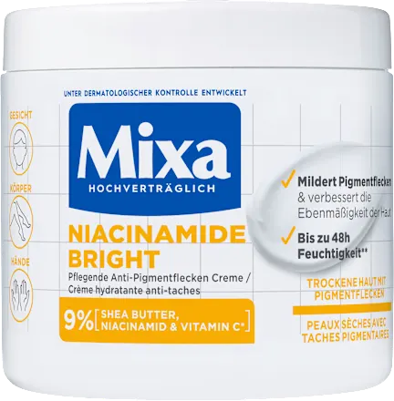 Mixa Niacinamide Bright  Crème Perfectrice 10% (400 ml)