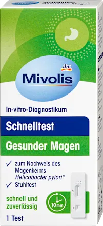 Mivolis Autotest Estomac Sain  Détection de la bactérie Helicobacter Pylori (1 Test)