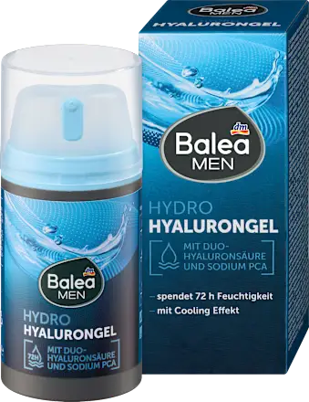 Balea MEN Hyaluron Hydrogel  Soin Visage Ultra-Léger (50ml)