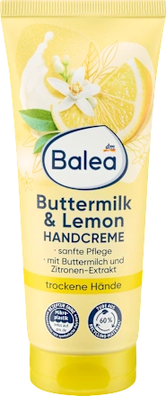Balea Crème Mains Buttermilk &amp; Lemon  Soin Hydratant Intense (100ml)