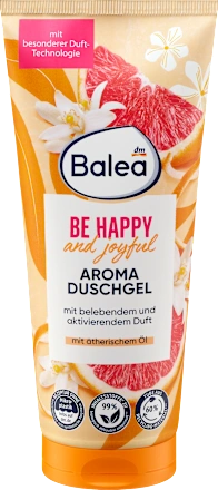 Gel Douche Balea "Be Happy , Joyful"  Parfum Fruité Énergisant (300ml)