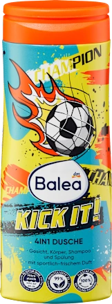 Balea Kids "Kick It!" 4in1  Corps, Visage, Shampoing ; Après-Shampoing (300ml)
