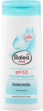 Balea Med Gel Douche pH 5,5  À l'Allantoïne &amp; Neutre pour la peau (300ml)