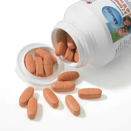 Mivolis A-Z Complet 50+  Vitamines et Minéraux à Libération Prolongée (100 Comprimés)