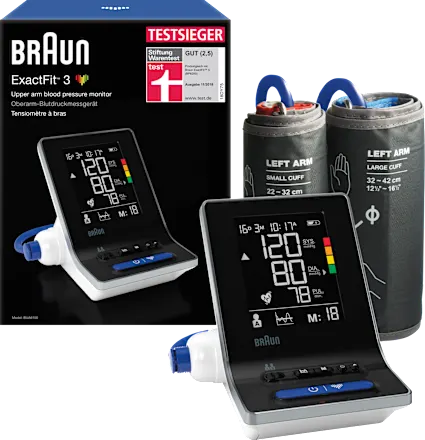 Braun ExactFit 3 Tensiomètre de Bras