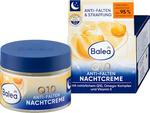 Balea Q10 Anti-Rides Nuit  Crème de Nuit Régénérante (50ml)