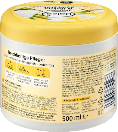 Baléa Crème Corps Vanille Coco
