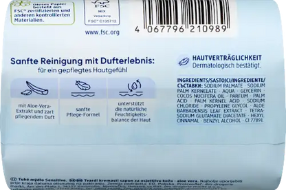 🧼 Balea Seifenstück Cremeseife Sensitive — Savon crème solide 150 g